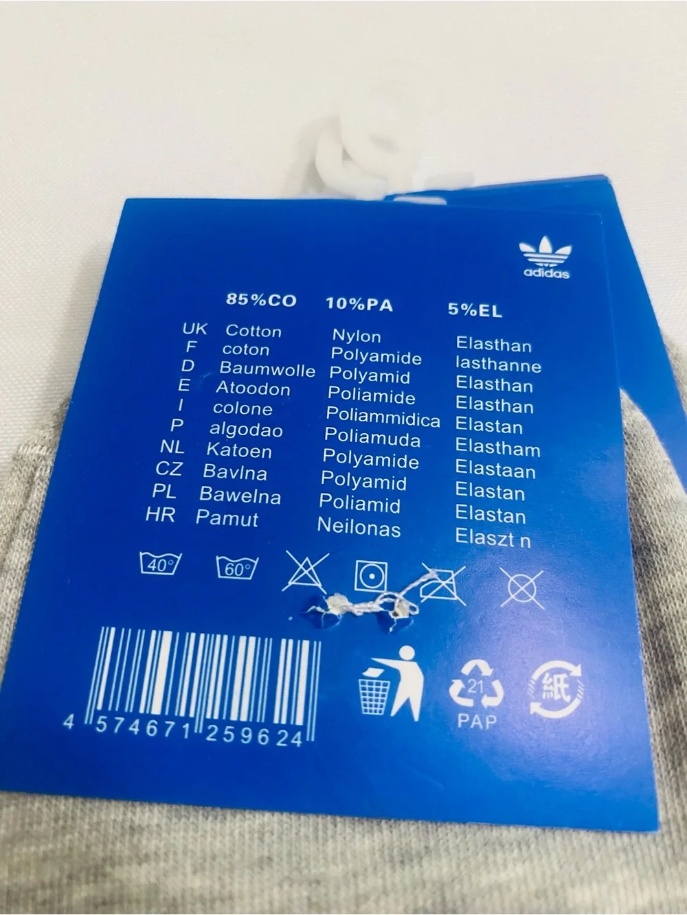 Adidas Originals Women’s Low-Cut Ankle Socks – 4 Pairs – New with Tags